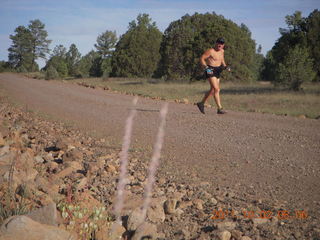 Mexican Mountain airstrip run - Adam (tripod)