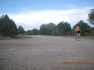 Me-Own run - Adam running (tripod)