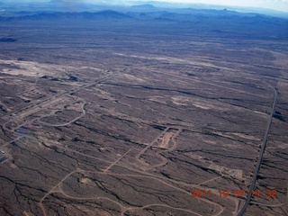 aerial - test track near Phoenix