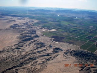 2 7q7. aerial - mountains in west Arizona