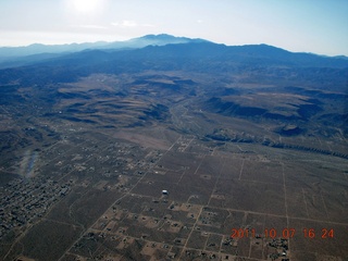 8 7q7. aerial - mountains in California near Big Bear City