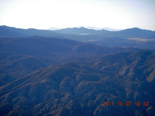 11 7q7. aerial - mountains in California near Big Bear City