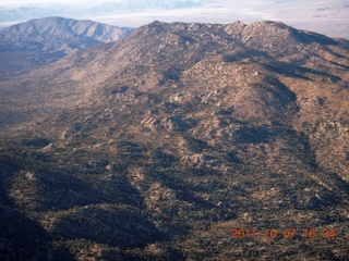 13 7q7. aerial - mountains in California near Big Bear City