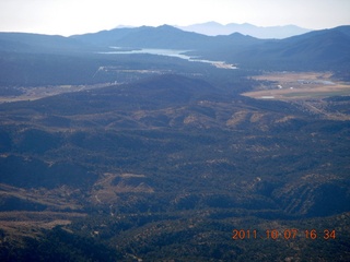 14 7q7. aerial - mountains in California near Big Bear City