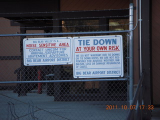 Big Bear City (L35) signs