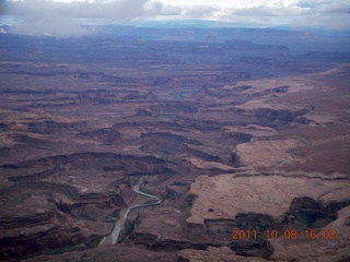 179 7q8. aerial - Utah - Dirty Devil River
