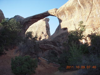 Arches National Park - Devil's Garden hike - Double-O Arch