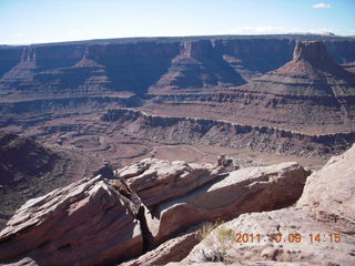 Dead Horse Point hike - road