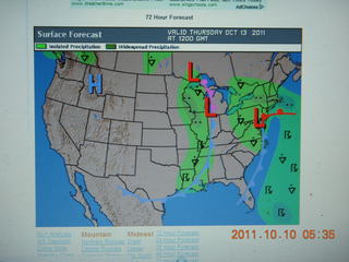 good weather map for today