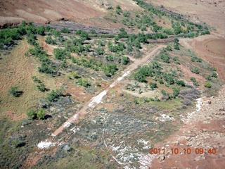 aerial - Mexican Mountain airstrip
