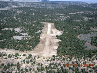 102 7qa. aerial - Cedar Mountain airstrip