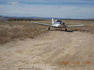 Sand Wash airstrip - N8377W