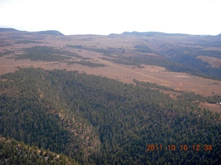 aerial - Willow Flats airstrip