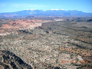 aerial - Arches National Park