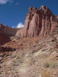 176 7qb. Canyonlands National Park - Lathrop trail hike