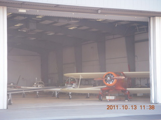 hangar at Sky Harbor - interesting airplanes