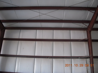 picture of hangar ceiling to see if my camera is still in focus after it fell