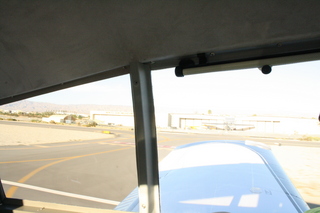 Sean's pictures - Palm Springs (PSP) - overexposed takeoff