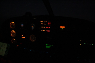 Sean's pictures - N8483R panel at night