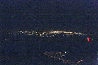 Sean's pictures - aerial sunset