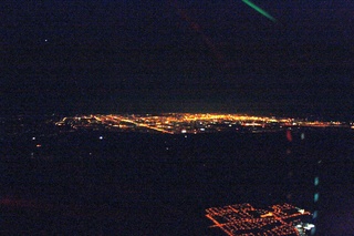 Sean's pictures - aerial - city lights