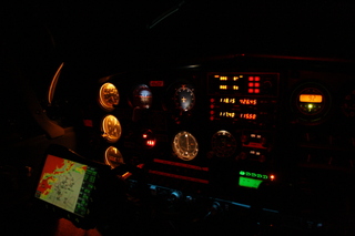 Sean's pictures - aerial - city lights