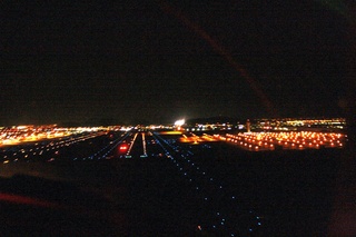 Sean's pictures - aerial - city lights