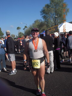 Fiesta Bowl half marathon - Adam