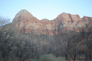 driving to zion
