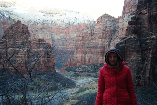46 7sf. Zion National Park - Hidden Canyon hike - Olga