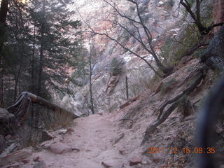 56 7sf. Zion National Park - Hidden Canyon hike