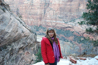62 7sf. Zion National Park - Hidden Canyon hike - Olga