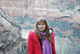 64 7sf. Zion National Park - Hidden Canyon hike - Olga