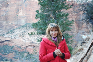 67 7sf. Zion National Park - Hidden Canyon hike - Olga