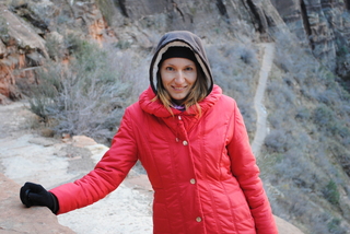 102 7sf. Zion National Park - Hidden Canyon hike - Olga