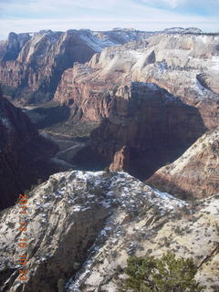 184 7sf. Zion National Park - Observation Point hike