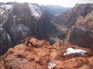 220 7sf. Zion National Park - Observation Point hike - summit