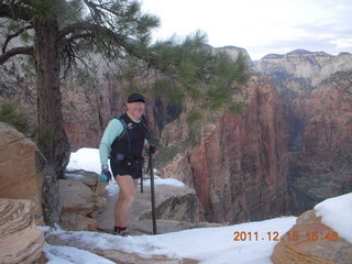 459 7sf. Zion National Park - Angels Landing hike - chains - Adam