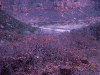 506 7sf. Zion National Park - Angels Landing hike - dusk