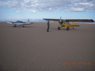 714 7sh. Willcox Playa - N8377W and Mark's airplane