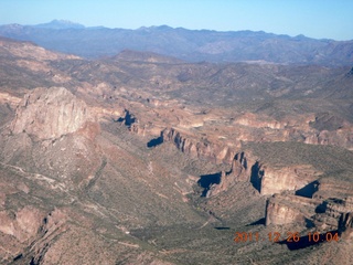 aerial - mountains near Kearny (E67)