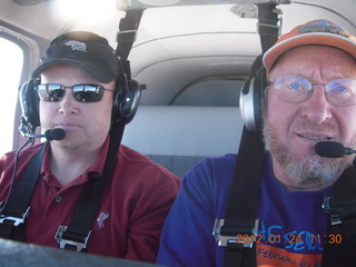 Sean H. and Adam flying in N8377W