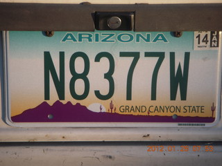 29 7tu. new license plate for my car