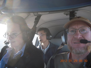 Sean H. and Adam flying in N8377W