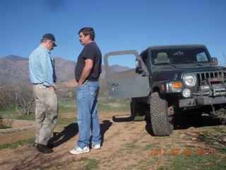 Bouquet Ranch jeep ride - Tonto Creek crossing