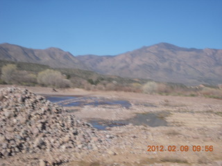 Bouquet Ranch jeep ride - Tonto Creek crossing