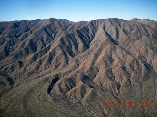 aerial - flight home from Bouquet Ranch