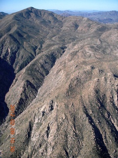 aerial - flight home from Bouquet Ranch