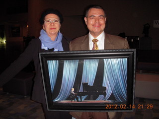 Clarissa and Warren with Jeffrey Siegel's picture