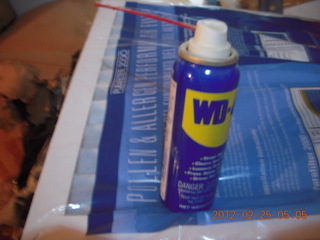 WD-40 to fix my car window